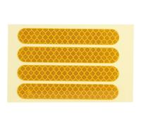 4 X Ninebot G30 Electric Scooter Reflective Stickers For Front And Rear Wheels