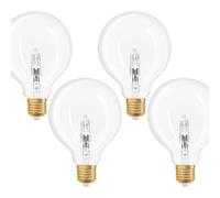 4 X Osram Vintage Édition 1906 Halogène Globe G95 20W= 25W E27 Clair Chaud