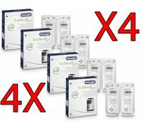 4 x pack Ecodecalk détartrant mini delongh 8 X 100ml X machines à café