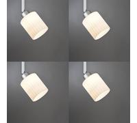 4 X Paulmann Abat-Jour Ouverture Env. 3,3 CM Zyli Verre de Rechange Abat-Jour