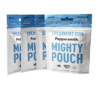 4 x Peppersmith English Peppermint Xylitol Gum 50g Mighty Box