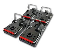 4 x pièges à Rats Roshield : qualité Professionnelle et pièges Anti-nuisibles Robustes pour Une neutralisation instantanée : Solution réutilisable et Facile à amorcer pour rongeurs