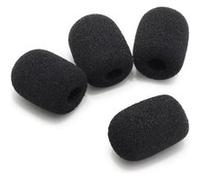 4 x Remplacement Noir Mousse Microphone Coussin pour Casque Écouteurs - 30mm
