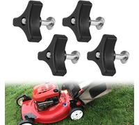 4 x Replacement Bolts for Lawnmower,Universal Handle for Lawnmowers,Handle,Triangle Handle,Tool for Machine
