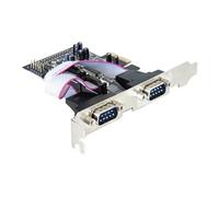 4 x serial PCI Express Card - Adaptateur série - PCI Express x1 - RS-232 - 4 ports