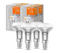 4 X Smart + LED R50 Verre Réflecteur 3,3W = 40W E14 210lm Tw 2700-6500K Dimmable