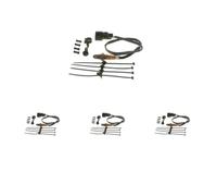 4 x Sonde lambda BOSCH pour AUDI, SEAT, VW A3 8L, A4 B6, A6 C5, A8 D2
