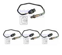 4 x Sonde lambda DELPHI pour HYUNDAI, KIA, OPEL, SAAB 44077 II, 45172, CEE"D