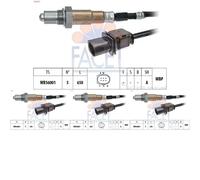 4 x Sonde lambda FACET pour ALFA ROMEO, AUDI, FORD, HYUNDAI, IVECO, KIA