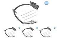 4 x Sonde lambda MEYLE pour BMW 1 E87, 3 E90, 3 E91, 5 E60, 5 E61, 6 E63, 6