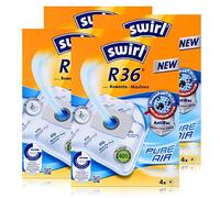 4 x Swirl R 36 MP Plus AirSpace sac aspirateur sac à poussière microfibre non-tissée