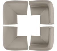4 X Table Corner Protection Baby Protection Corner Protectors Foam Edge Soft Cushion Furniture Protector Anti Shock Grey