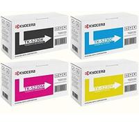 4 x tk de 5230 Kyocera Toner d'origine Ecosys m5521cdn M552 1cdw p5021cdn P502 1cdw - avec ton Ligue Stylet Stylo bille 4 Farben Set