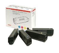 4 X Toner Original OKI C5250 C5450 C5510 C5540 MFP / 42403006 Kit Rainbow NEUF