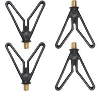 4 X V Fishing Rod Rest Front Rest/Carp/Race/Matchwork Fishing Rod Rest Heads Compatible With All Rod Rods, Sticks, Buzz Bars