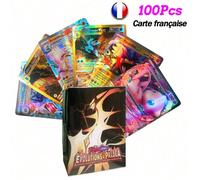 40-120 pièces Cartes Pokémon françaises EX Arceus Vstar Giratina V Charizard Anime Collection Cartes de jeu de combat à collectionner Jouets Cadeaux 55Vmax55v10Vstar,Lot de 40 pièces aléatoires frança