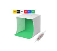 40 * 40 * 40 cm Portable Pliable LED Tente de Lumière Boîte de Prise de Photos Softbox Lightbox Luminosité Réglable USB Alimenté