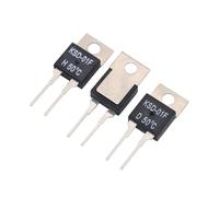 40 45 50 55 60 65 70 75 80 85 90 95 100 °C Degrés NC NO 1,5 A Interrupteur thermique Capteur de température Thermostat KSD-01F JUC-31F(50C,Normally Open H)