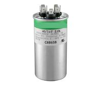 40+5 uF 40/5 MFD ±6% 370V/440VAC CBB65 Dual Run Circular Start Capacitor for AC electronic starter Run or Fan Start or Condenser Straight AUOQKQUT
