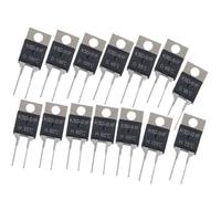 40 50 60 70 80 90 100 degrés Celsius NC normalement fermé normalement ouvert 1,5 A interrupteur thermique capteur de température thermostat KSD-01F C-31F(Normally closed D,85C (5pcs))