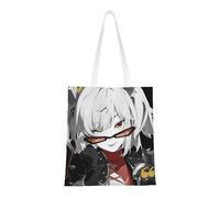 40.6 X 38.0 cm Canvas Totes Hand Shopping Bag With All Role's Print Zenless Zone Zero Impression For Daily Shopping Shoulder Bag