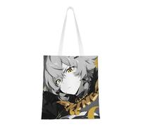 40.6 X 38.0 cm Canvas Totes Hand Shopping Bag With All Role's Print Zenless Zone Zero Impression For Daily Shopping Shoulder Bag