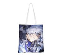 40.6 X 38.0 cm Canvas Totes Hand Shopping Bag With Honkai Star Rail All Role's Print Impression For Daily Shopping Shoulder Bag