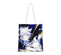 40.6 X 38.0 cm Canvas Totes Hand Shopping Bag With Honkai Star Rail All Role's Print Impression For Daily Shopping Shoulder Bag