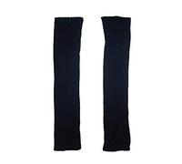 40-60cm Lolita Sweet Girl Sweet Therche Couvercle de Pied Tricoté Femmes Automne Hiver Jambe Chaussette Chaussettes tas Chaussettes tas Chaleureux (Color : Black, Size : 40CM)