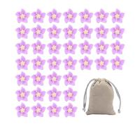 40 Accessoires Pour Cheveux À Fleurs, 1 Sac De Rangement, Mini Pinces À Cheveux À Fleurs, Pinces À Cheveux Décoratives, Pinces À Cheveux À Fleurs Pour Femmes