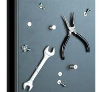 40 aimants en néodyme - 12 x 1 mm - Avec trou Infactory