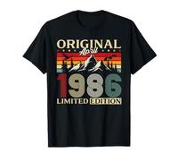 40 Ans Anniversaire Homme Cadeau Avril 1986 Vintage T-Shirt