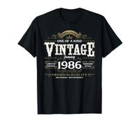 40 Ans Anniversaire Homme Cadeau Janvier 1986 Vintage T-Shirt