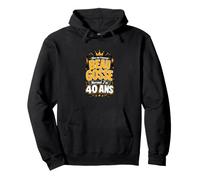 40 Ans et Toujours Aussi Beau Humour Sweat à Capuche