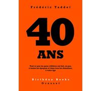 40 ans - Frédéric Taddeï - Grasset - Poche - Recueil