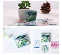 40 Autocollants Vintage De Style Traditionnel Chinois, Pièces/Ensemble, Décoration De Bureau, Beau, Fournitures De Conception D'étudiant À La Main, K5j4