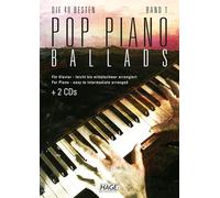 Hage Musikverlag – Pop Piano Ballads Vol.1 (40 Best)