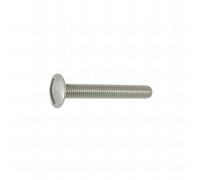 40 Boulons Poeliers à Tête Bombée Large Inox A2 6.0 X 60 mm