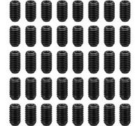 40 Broches et Vis de Rechange pour Pédales de Vélo VTT M4x0.7x8mm Acier | Matériau Carbone Haute Résistance, Protection Contre la Corrosion, Restauration Adhérence, Lot de Quatre Vingts Pièces