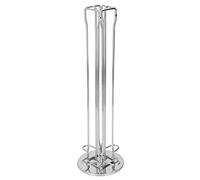 40 Capsule Coffee Pod Holder Rotating Carrousel Storage Organisateur pour Capsule adapté à Home Cafe Design Modern Design Iron (Argent)