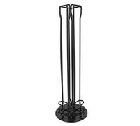 40 Capsule Coffee Pod Holder Rotating Carrousel Storage Organisateur pour Capsule adapté à Home Cafe Design Modern Design Iron (Noir)