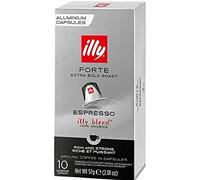 40 capsules à café en aluminium compatibles avec ILLY Forte - Torréfaction forte