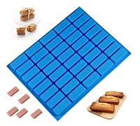 40-cavity Caramel Candy Moules en silicone, Moules à glaçons, Chocolat Moule à truffes, Hard Candy Moule à pralines Gummy Moule à gelée