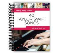 40 chansons de Taylor Swift : Really Easy Piano Series avec paroles et conseils de performance (Really Easy Piano; Hal Leonard) [Spiral-Bound] Taylor Swift