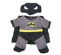 40 cm - Costume de super-héros Batbear - Tenue d'ours en peluche - 40 cm - Ours non inclus