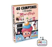 40 Comptines et 10 recettes pour mini chefs CD