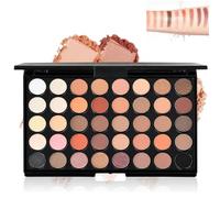 40 Couleurs Palette Fard a Paupiere, Palette Maquillage Yeux, Hautement Pigmenté, Imperméable, Shimmer Matte, Nude Rose Gold Dark Bronze, Palettes de Maquillage Makeup Professionnelle