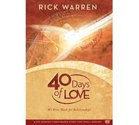 40 Days Of Love by Rick Warren (December 07,2009)