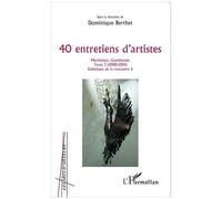 40 entretiens d'artistes