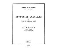 40 ETUDES D'APRES FORESTIER TUBA